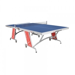 Single Folding Centerfold Table Bàn Tennis với bánh xe để giải trí